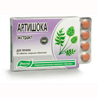 Артишока экстракт таб 0.59 №60 блистер